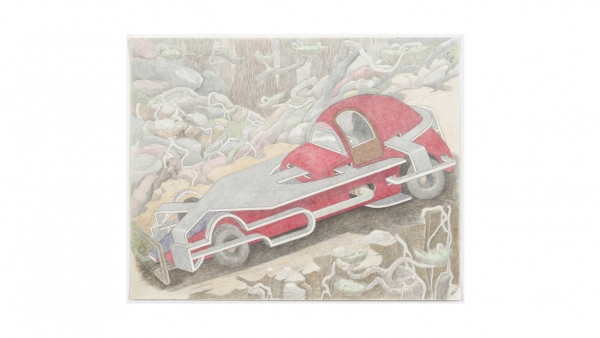 Critic's Pick: "William A. Hall: Car Drawings, 2008-2017"